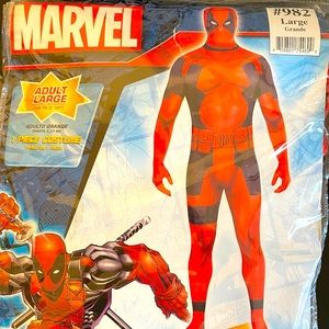 Adult male Marvel Deadpool costume.